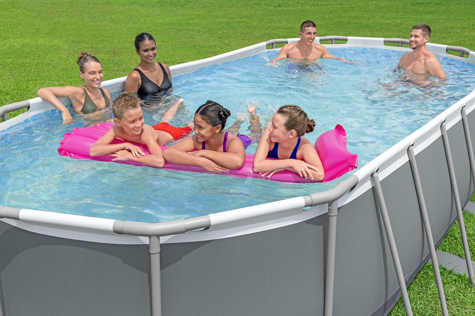 Telone Copertura Invernale Per Piscina Well2wellness – Rotonda, Diametro 450-460 Cm, 180g/m², Resistente