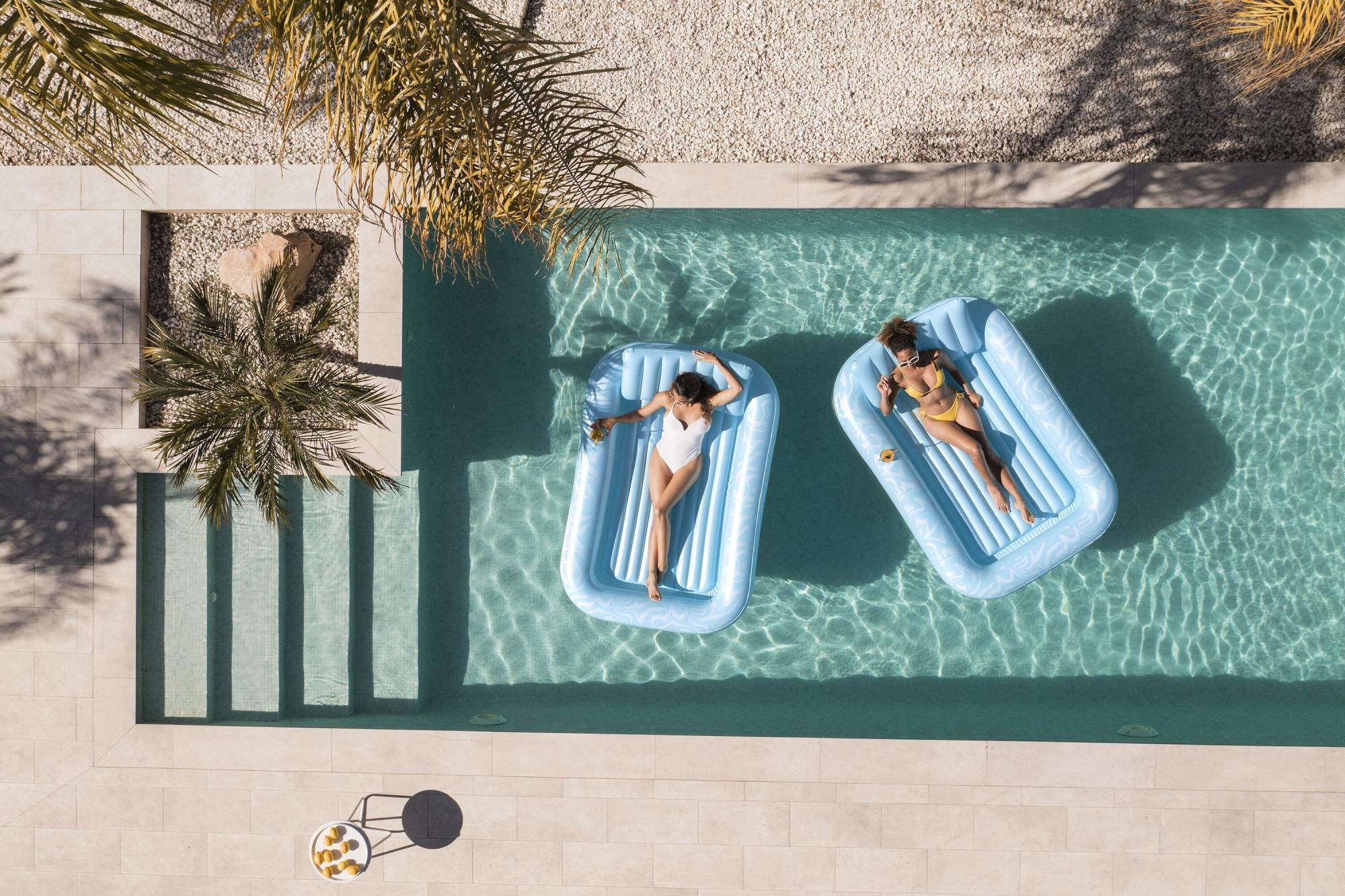 Materassino Gonfiabile SS Lazio Ufficiale - 69x183 Cm Per Mare E Piscina - Foto 3