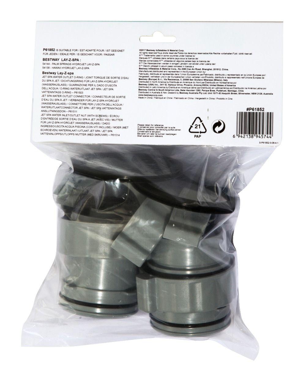 Lazy Spares - Kit Girante E Guarnizione Per Pompa Lay-Z Spa - Modelli Airjet E Hydrojet (A, B E C) - Ricambio Originale