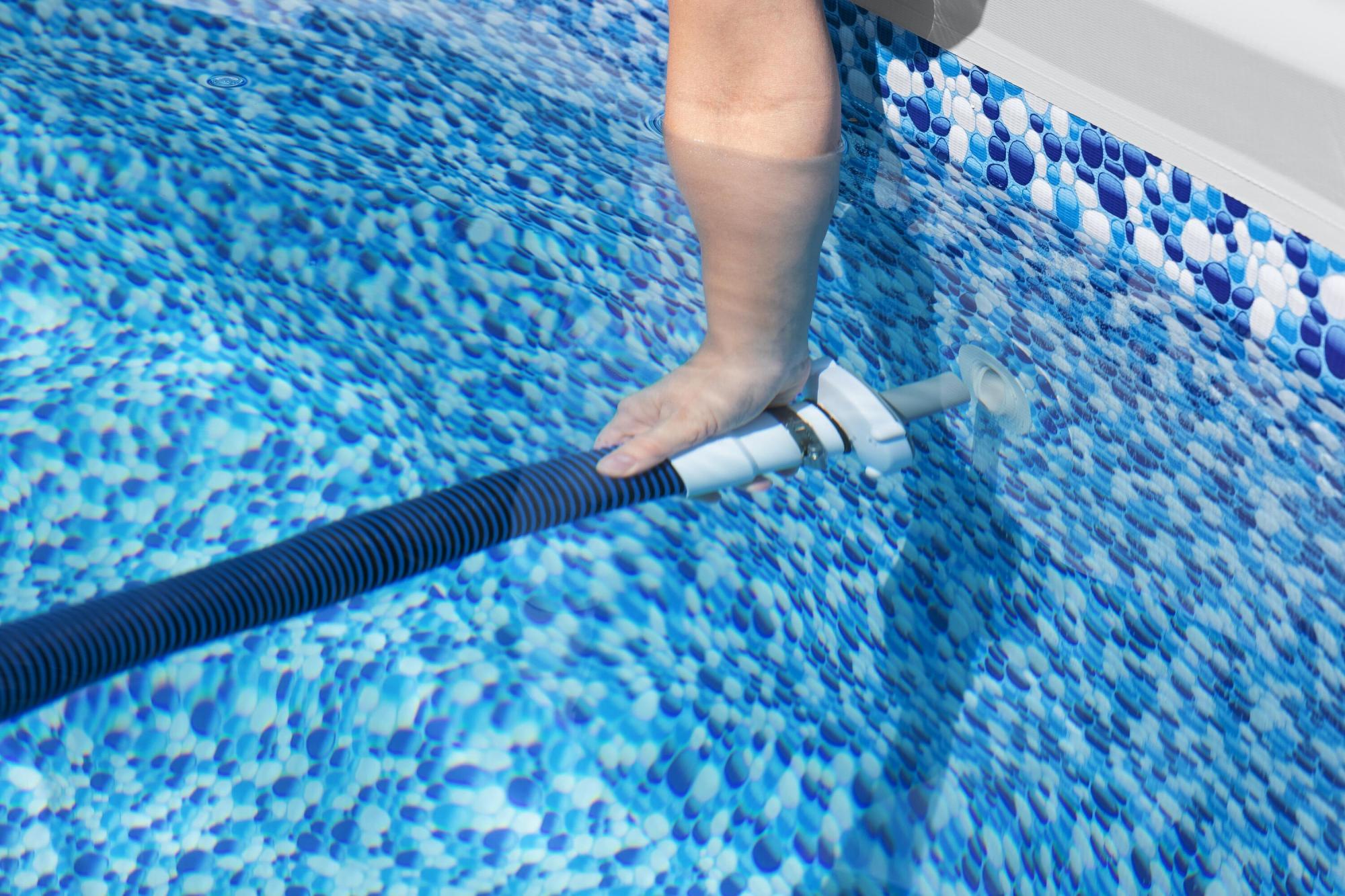 Tubo Per Piscina 38 Mm (6/4) – Flessibile Blu Lungo 9 Metri – Adatto Per Skimmer, Pompa E Filtro – Resistente Ai Raggi UV E Al Calpestio - 2