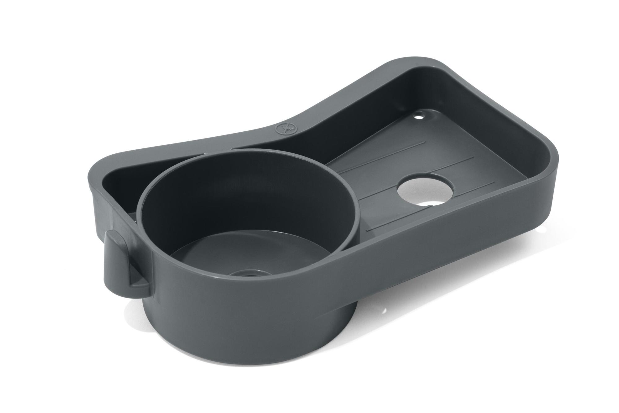 4 Porte-Gobelets Pour Piscine - Fixation Bord De Piscine - Range Boissons Et Accessoires - Couleur Kaki