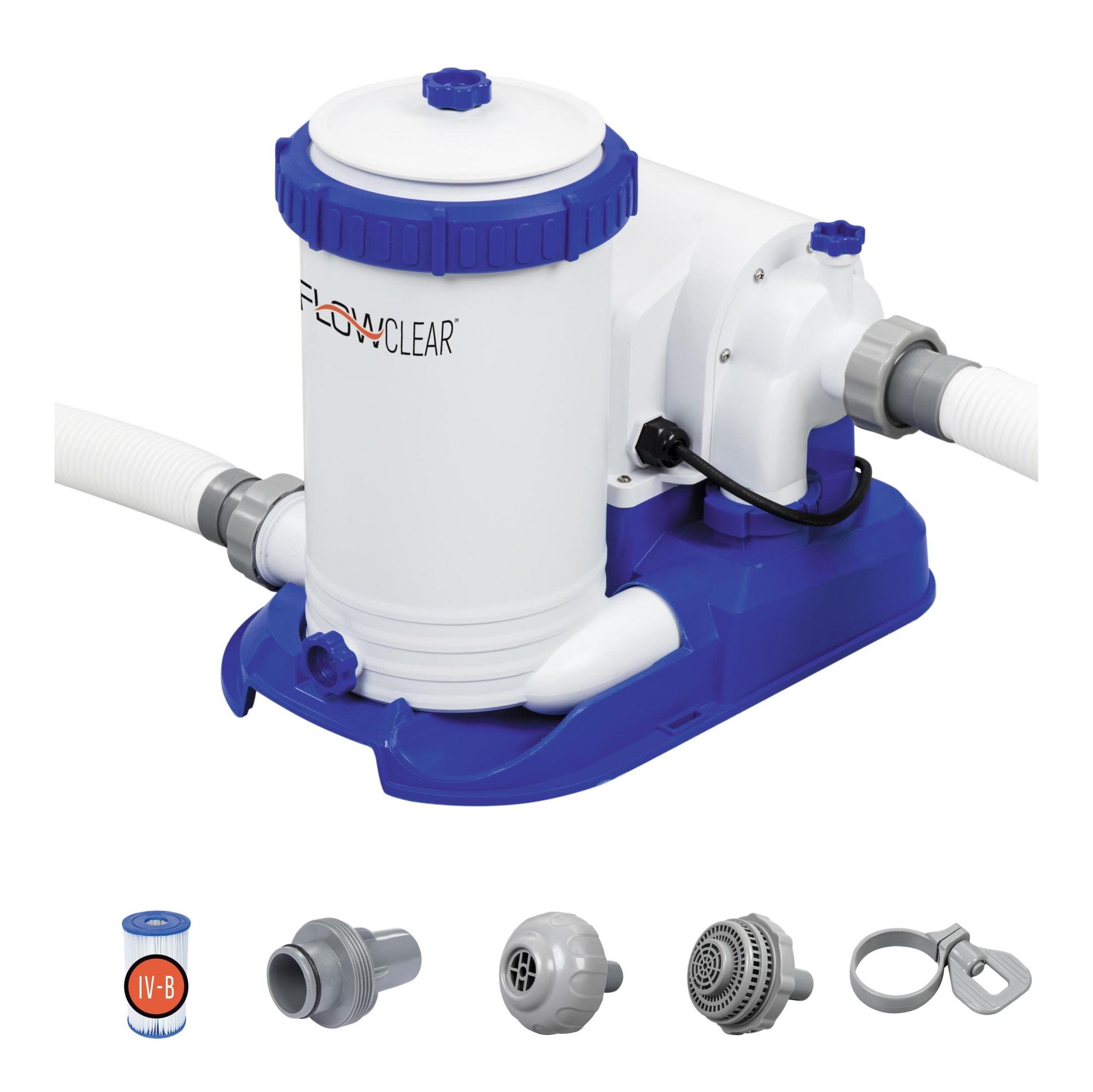 EMBRO Cartuccia Filtrante di Tipo S1 Compatibile con Pompe Adatto per Intex 29001E 11692 Bestway PureSpa Piscina da Giardino Whirlpool Vasca Idromassaggio Spa - Acqua Sicura e Pulita - 2 Pezzi