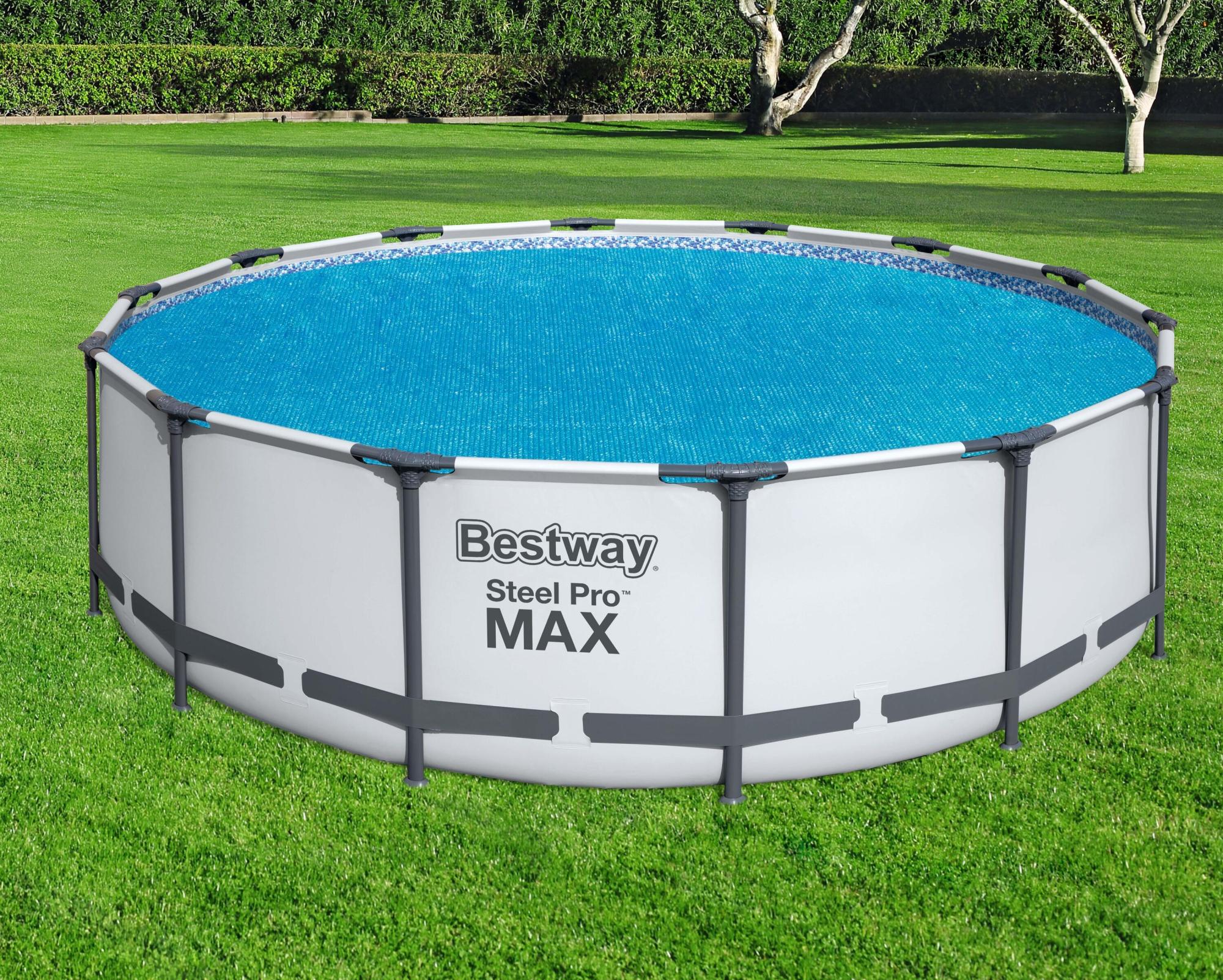 Telo Copri Piscina Rotonda 305 Cm Frame Steel Copertura Protezione Intex Corde 88653140