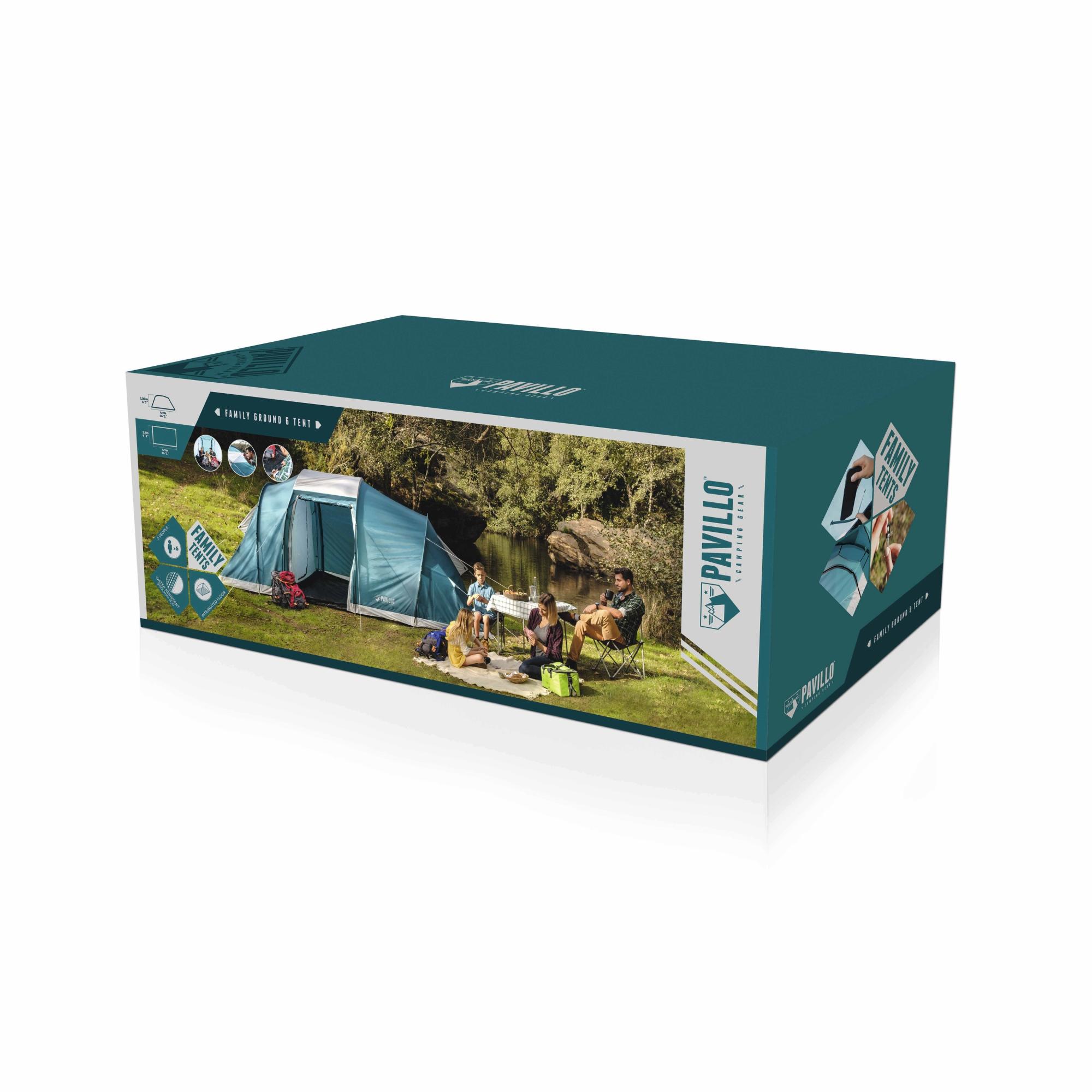 Tente de camping 6 places Family Ground 6 Bestway™ 490 x 280