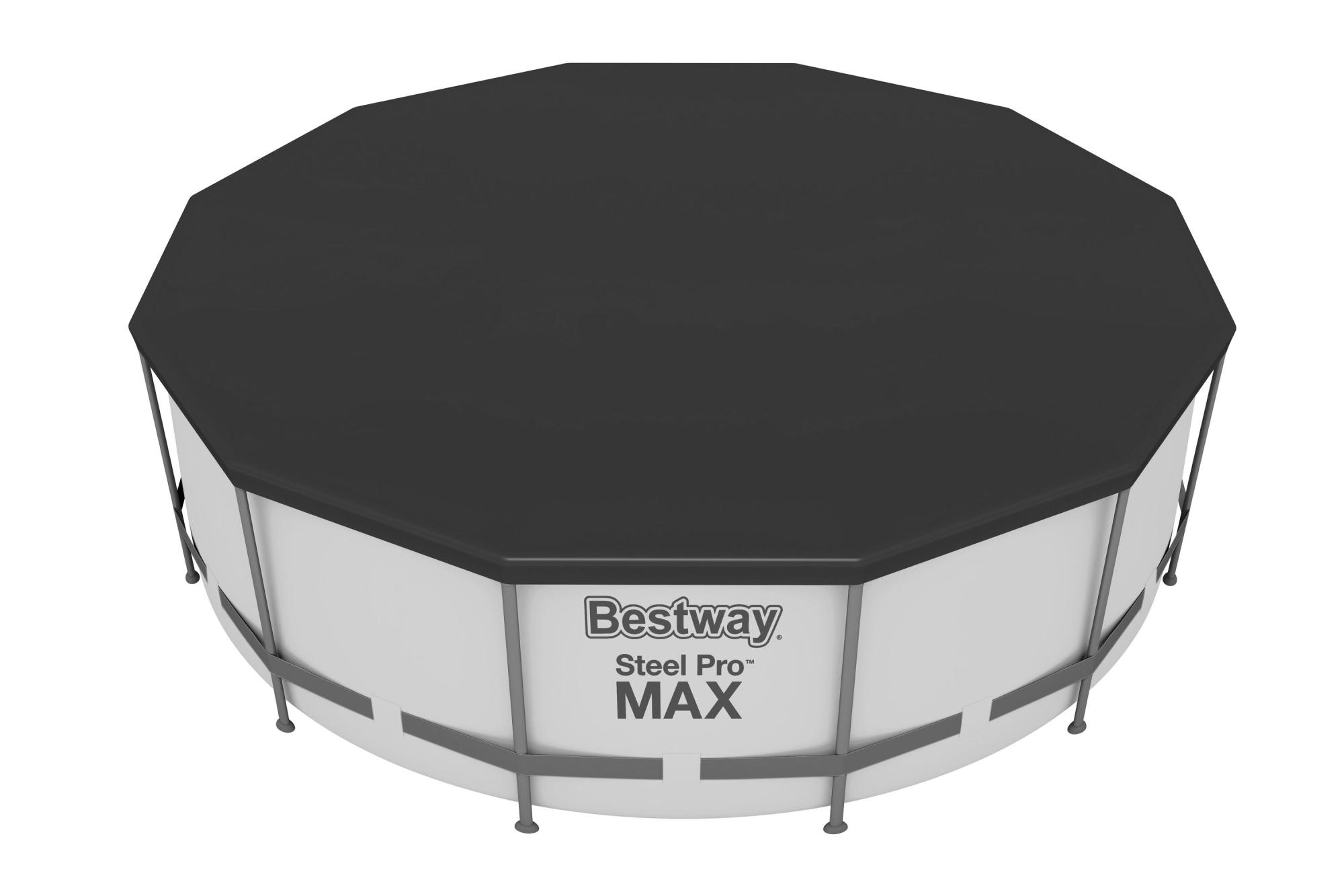 UIRWAY Copertura per piscina rotonda da 3,5 m, tessuto resistente 500D