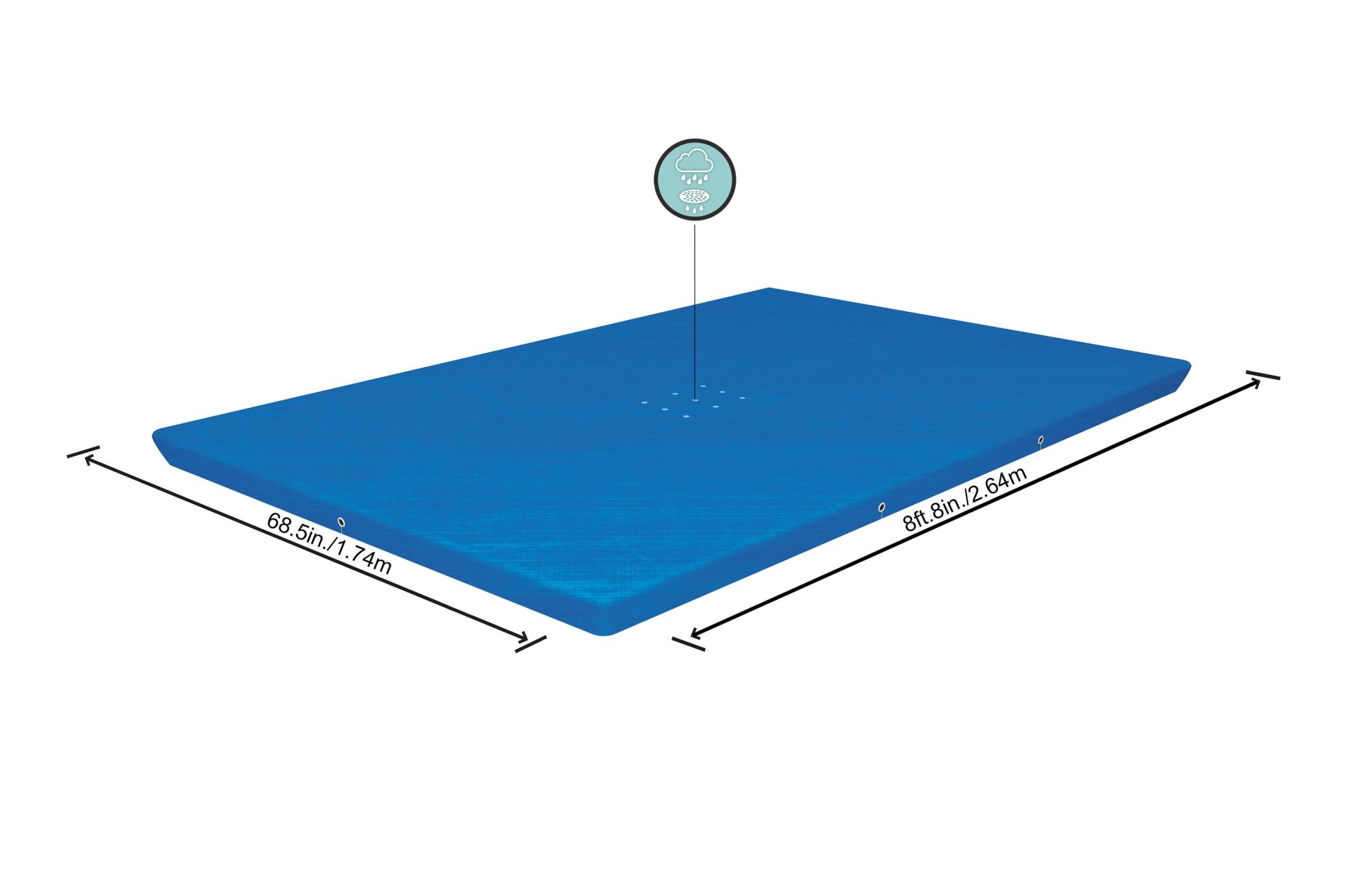 TrAdE Shop Traesio - Copertura Per Piscina Steel Pro Telo Copripiscina Rettangolare 400x211x81cm 58107 89051318 TrAdE Shop Traesio - Copertura Per Piscina Steel Pro Telo Copripiscina Rettangolare 400x211x81cm 58107 89051318