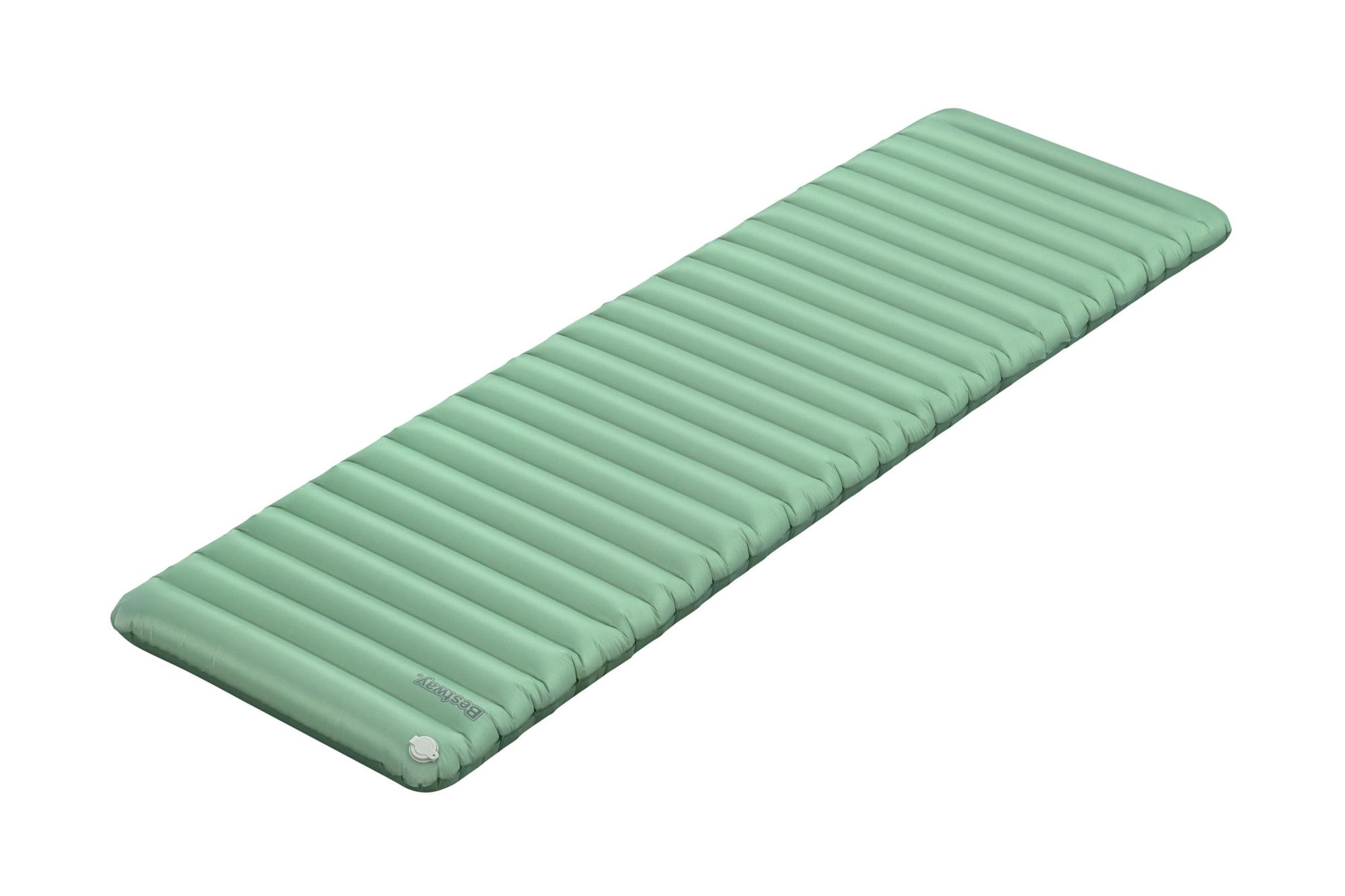 Materassino Da Campeggio Autogonfiante: Extra Spesso 12 Cm Materasso Termico Gonfiabile Con Cuscino Pieghevole Materassino Autogonfiante Con Pompa A Pedale Per Tenda Trekking Spiaggia (Blu Pavone