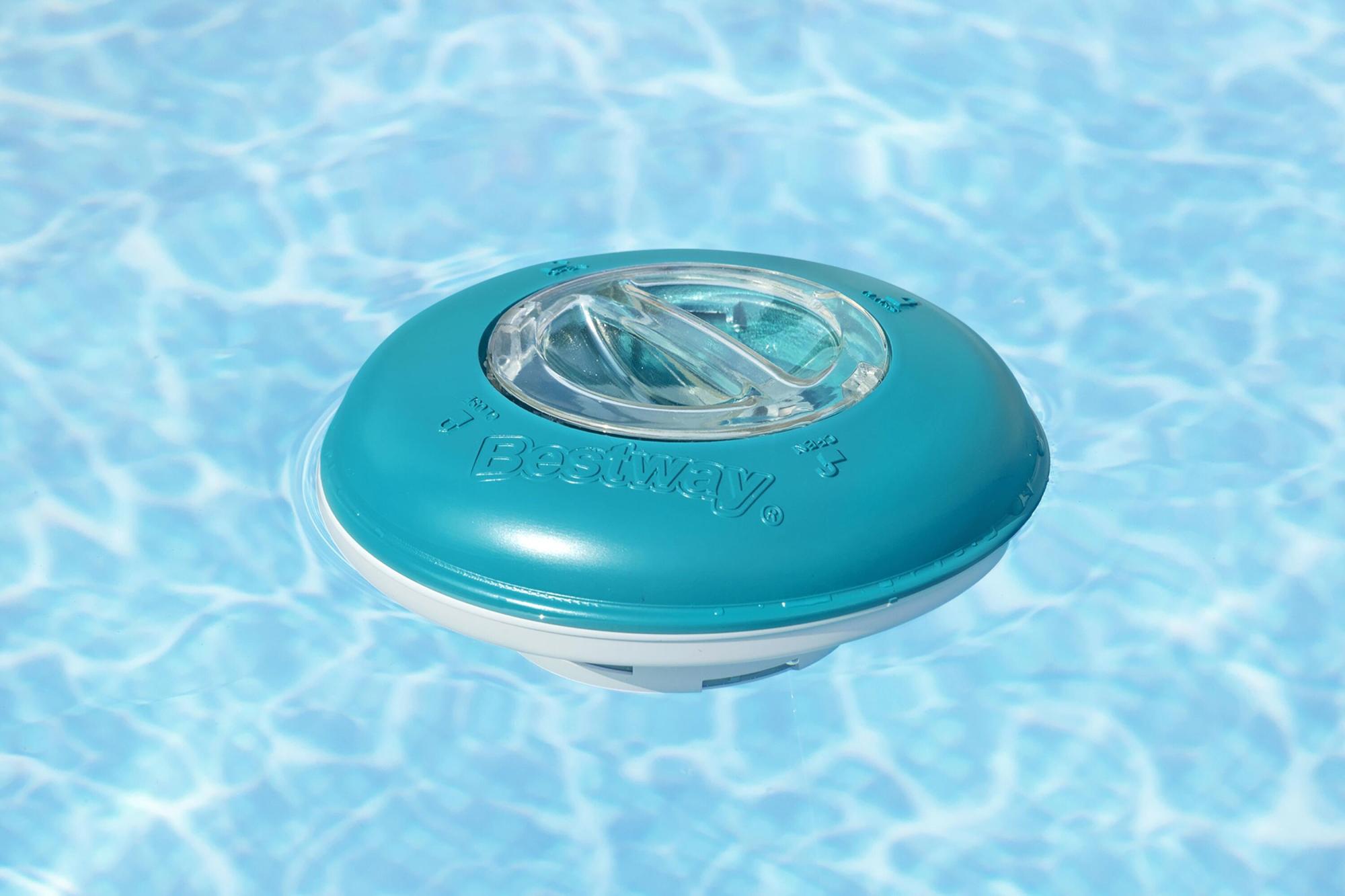 Turtle Chlorine Floater with Adjustable Flow Control, Mini